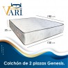 colchon de 2 plazas Genesis 250
