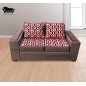 Living Sofa 2 cuerpos con puff