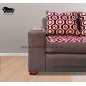 Living Sofa 2 cuerpos con puff