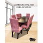 Comedor Especial Con Extencion De Madera Solida 8 Sillas Capitones Comedor Especial Con Extencion De Madera Solida 8 Sillas Capitones