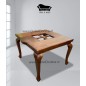 Comedor 6 sillas Capitones Cuadrado Normando Trilach Tablon ensamblado