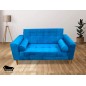 Juego De Living Sofa Genova Con Poltronas Herradura De Madera