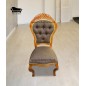 Comedor Tablero de 8 Sillas Reina Ana Artesano Tablon Solido