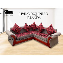 Living Esquinero 3 piezas Separables Modelo Irlanda