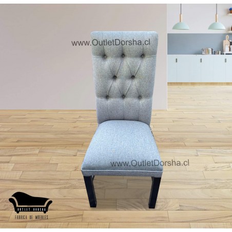 Silla Capitones De Madera Con Resortes Variedad Colores
