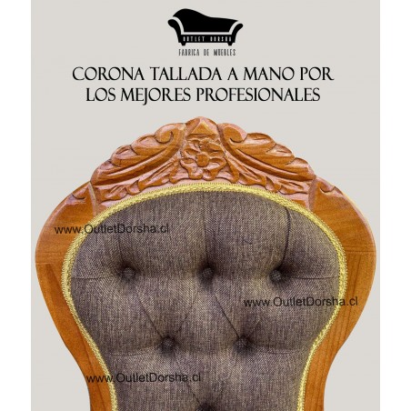 Silla Colonial Reina Ana Especial Artesana Variedades