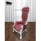 Trono Elegante Estilo Colonial Variedades Lino o Felpa