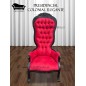 Trono Elegante Estilo Colonial Variedades Lino o Felpa
