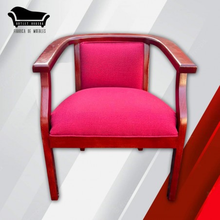 Poltrona Herradura De Madera