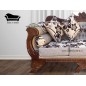 Sofa Normando 3 Cuerpos Con Presidenciales Tallado Cisne Premium