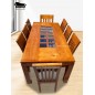 Comedor de Madera Maciza 8 Sillas Oporto