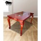 Comedor 6 Sillas Reina Ana Tableros y Tallado rustico