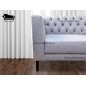 Juego de Sofa 3 Cuerpos Genova Con poltronas Toronto De madera Solida Lino Gris Juego de Sofa 3 Cuerpos Genova Con poltronas Toronto De madera Solida Lino Gris
