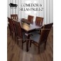 Comedor 6 Sillas Palillo