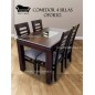 Comedor 4 Sillas Oporto