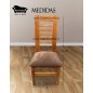 Comedor Normando 8 Sillas Oporto Miel Tablon Solido