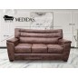 Sofa 3 cuerpos Con Dos Sillones Individuales Dumbo PU Envejecido