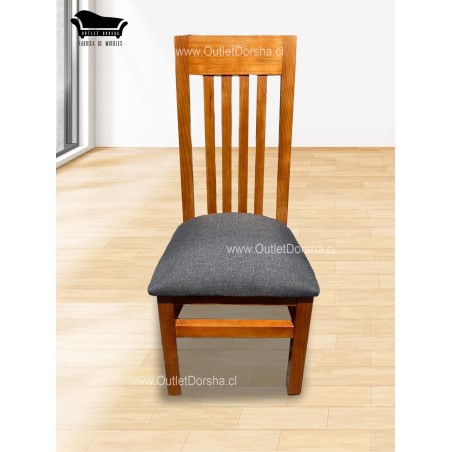 Silla de Tablon Grueso Modelo Palillo Colores