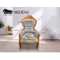 Sofa Normando 3 cuerpos con presidenciales Lino Gris Invierno
