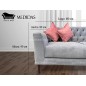 Sofa 3 Cuerpos Genova Felpas Variedades