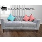Sofa 3 Cuerpos Genova Felpas Variedades