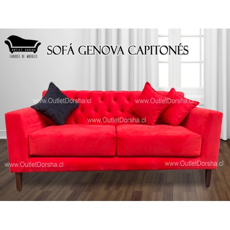 Sofa 3 Cuerpos Genova Felpas Variedades