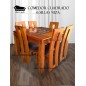 Comedor 6 Sillas Cuadrado Niza